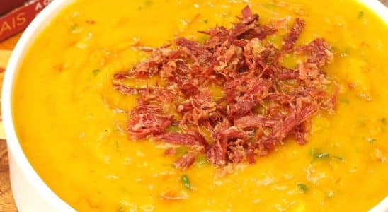 Caldo de abóbora