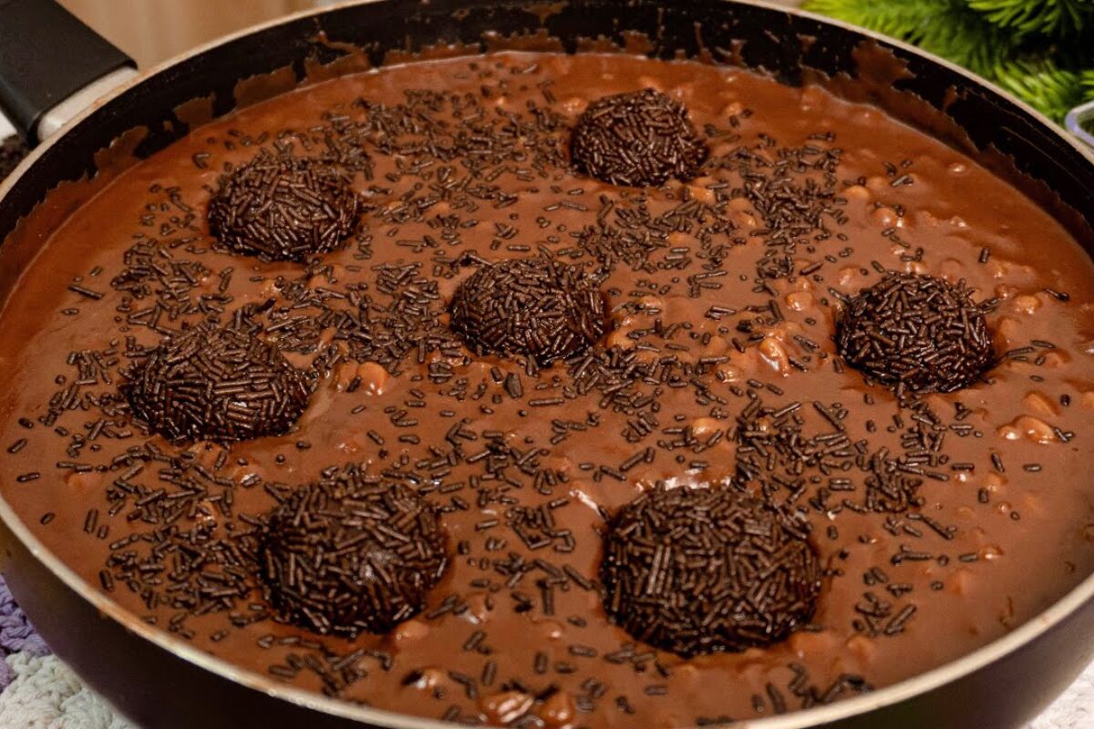 Canjica de brigadeiro com uma cremosidade surreal que vai surpreender todo mundo 105 Canjica de brigadeiro