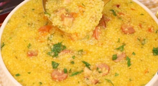 Canjiquinha com bacon