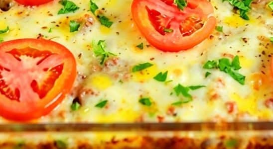 Carne moída com batatas