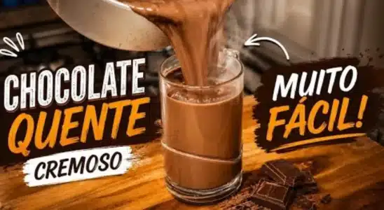 Chocolate quente cremoso