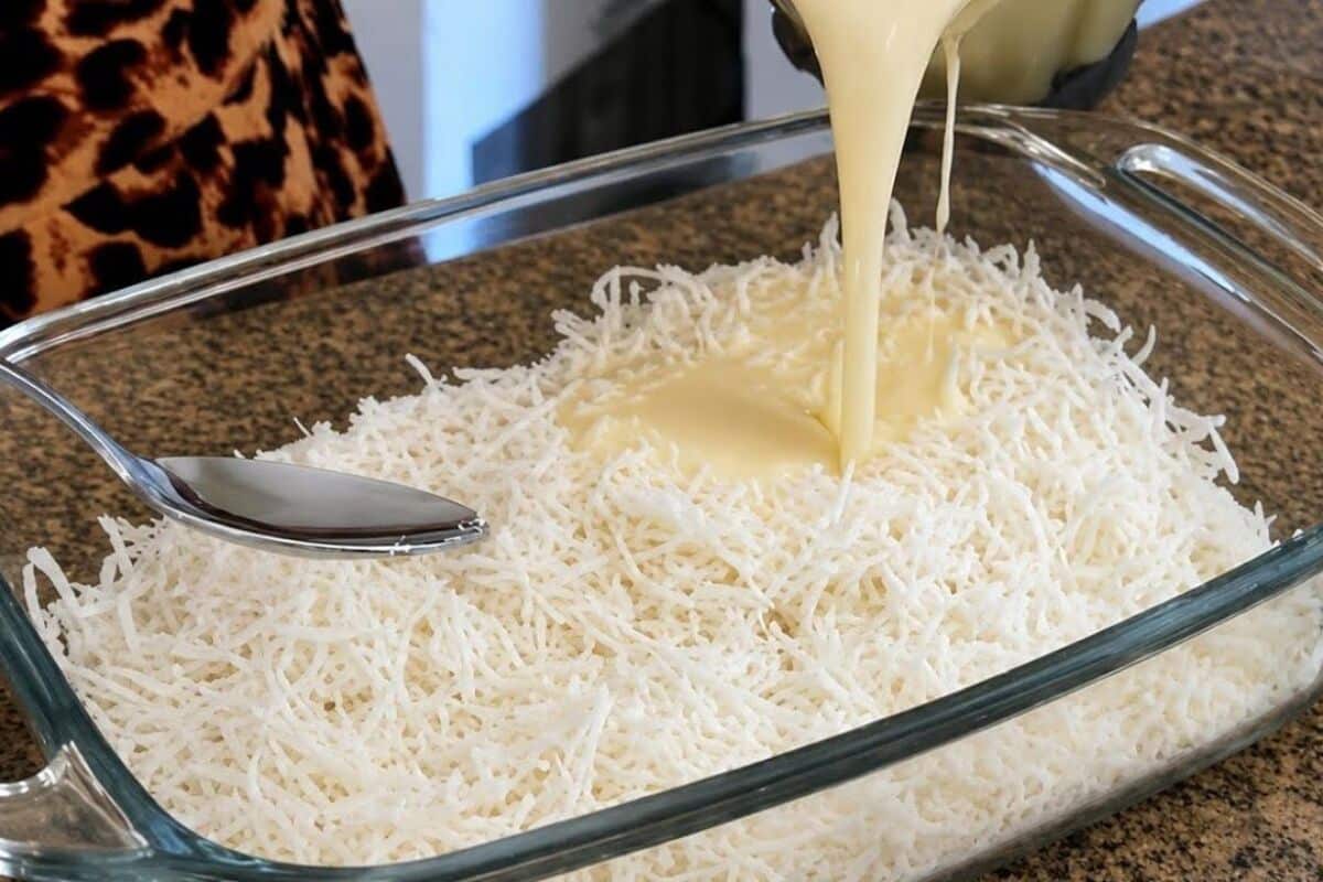 Cocada de forno deliciosa e super cremosa por dentro, com aquela casquinha douradinha por fora 117 Cocada de forno