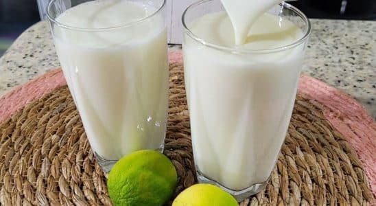 Limonada suíça cremosa
