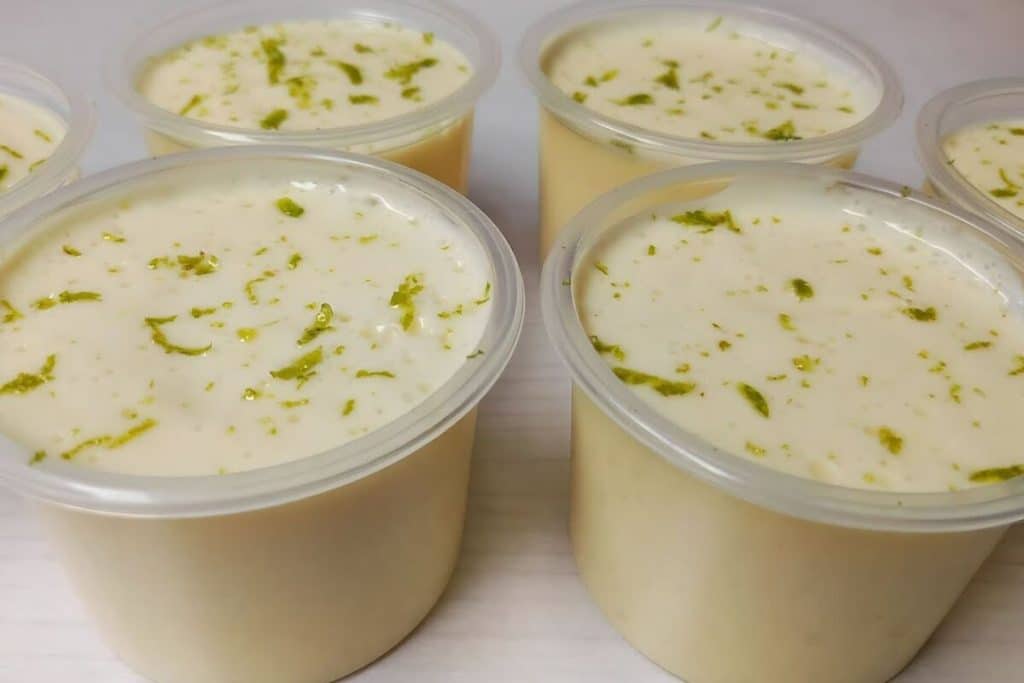 Mousse de limão super fácil e rápida sem gelatina, um doce geladinho e refrescante 192 Mousse de limão