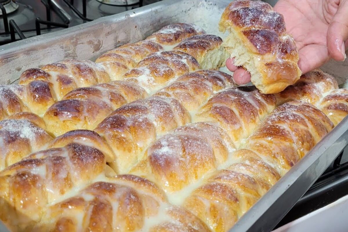 Pão doce fofinho
