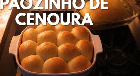 Pãozinho de cenoura