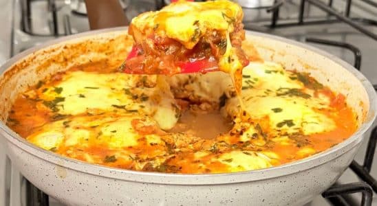 Parmegiana de ovo