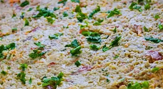 Recheio cremoso de frango super temperado e prático, para utilizar em lanches, tortas e salgados 3 Recheio cremoso de frango