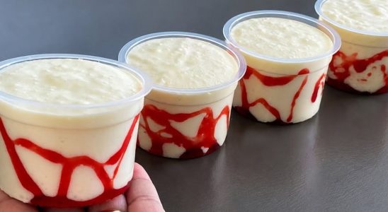 Sorvete de liquidificador
