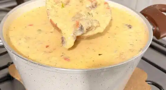 Sopa de milho cremosa