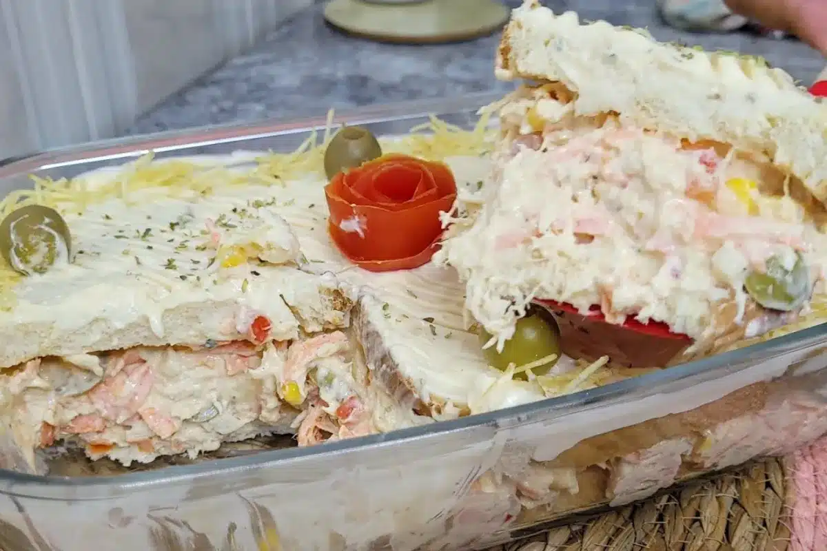 Torta fria de frango