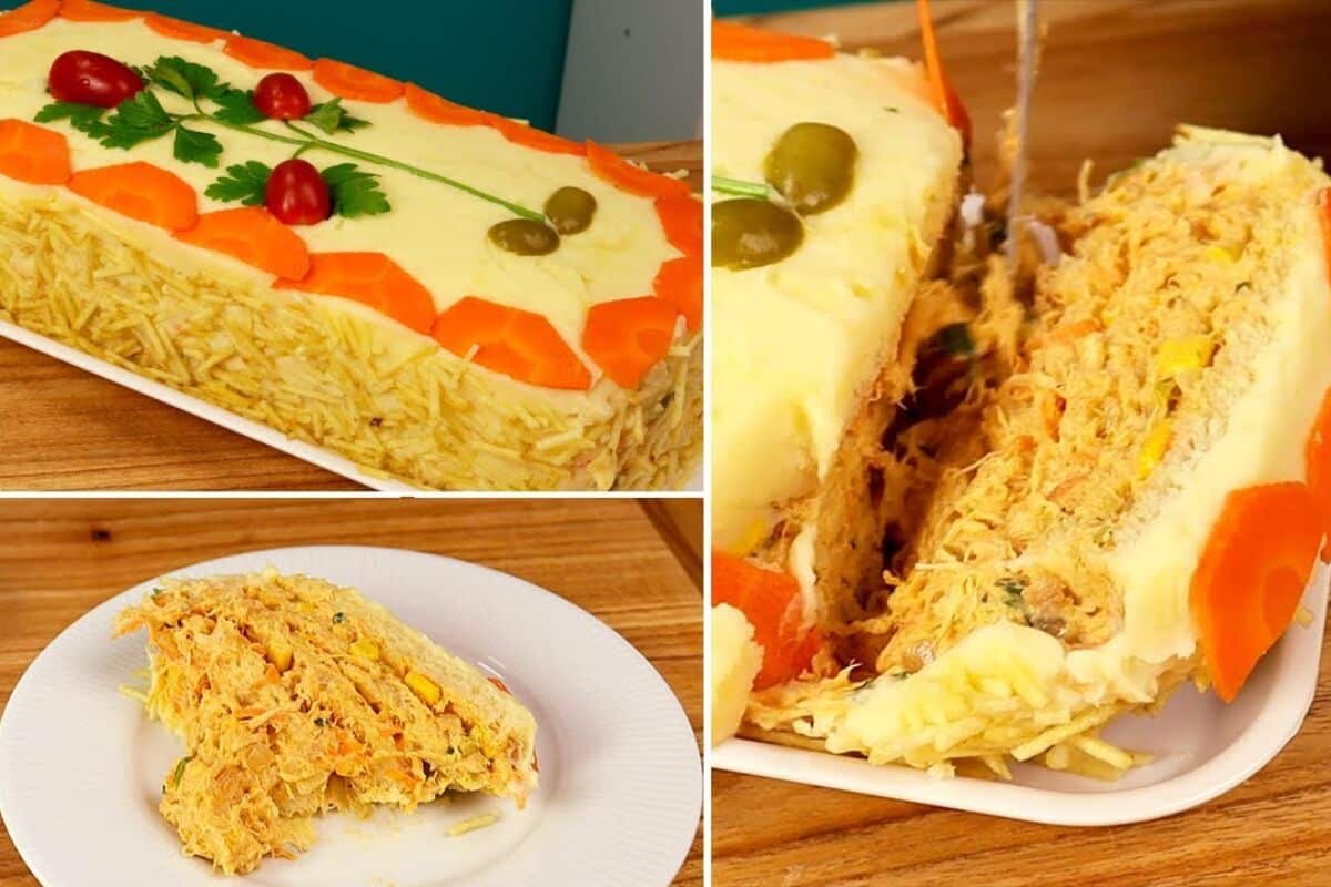 Torta fria de frango