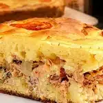 Torta de atum bem recheada de liquidificador feita com rapidez, um lanche completo e muito gostoso 1 Torta de atum