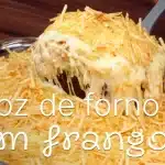 Arroz de forno cremoso e saboroso feito para reaproveitar as sobras da geladeira de um jeito muito fácil 1 Arroz de forno cremoso