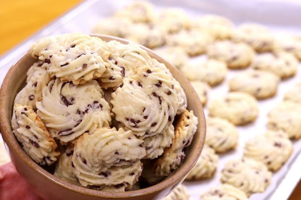 Biscoito amanteigado crocante