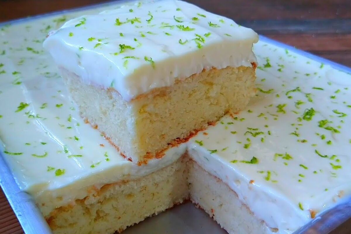 Bolo de limão