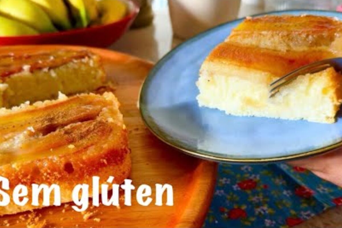 Bolo de banana sem glúten fofinho, saudável e nutritivo, para aproveitar as bananas maduras 47 Bolo de banana sem glúten