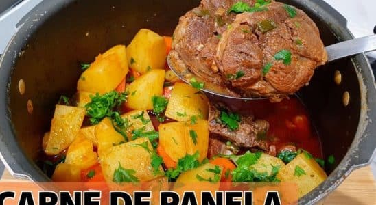 Carne de panela