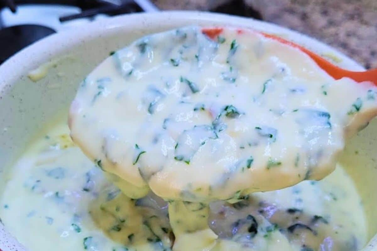 Creme de espinafre super fácil e saboroso, um acompanhamento delicioso que todos vão amar 147 Creme de espinafre