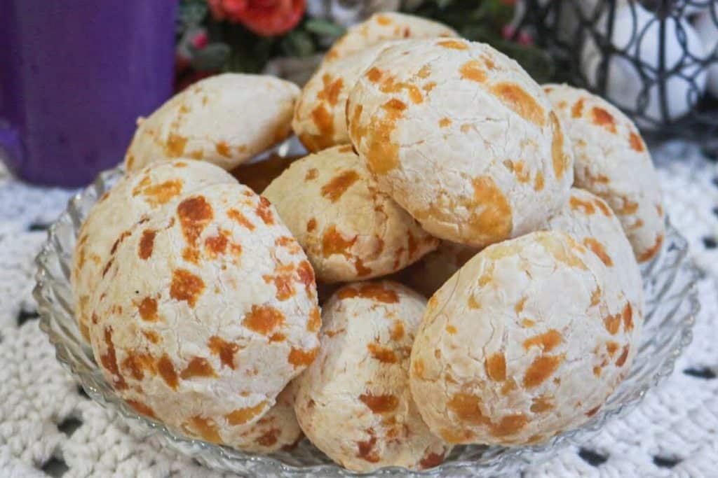 Pão de queijo com 3 ingredientes
