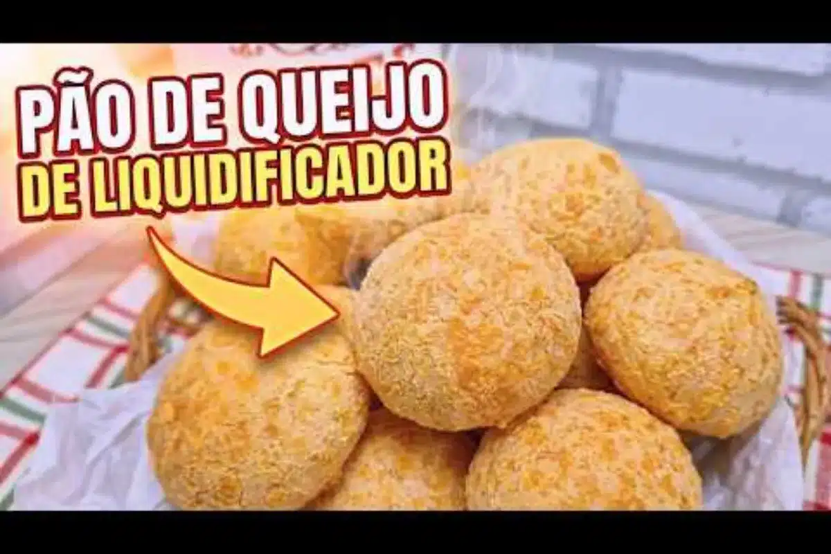 Pão de queijo de preguiçoso feito de forma super rápida e prática, ideal para o seu café da manhã 199 Pão de queijo de preguiçoso