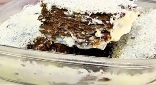 Sobremesa cremosa de coco feita sem ir ao fogo, um pavê delicioso para fazer em poucos minutos 3 Sobremesa cremosa de coco