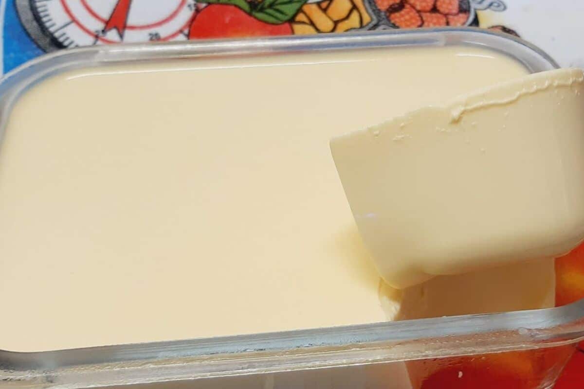 Sobremesa de 2 ingredientes