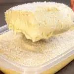 Sobremesa de 2 ingredientes que é só bater no liquidificador e levar para gelar, uma gostosura 1 Sobremesa de 2 ingredientes