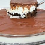 Sobremesa de coco com chocolate