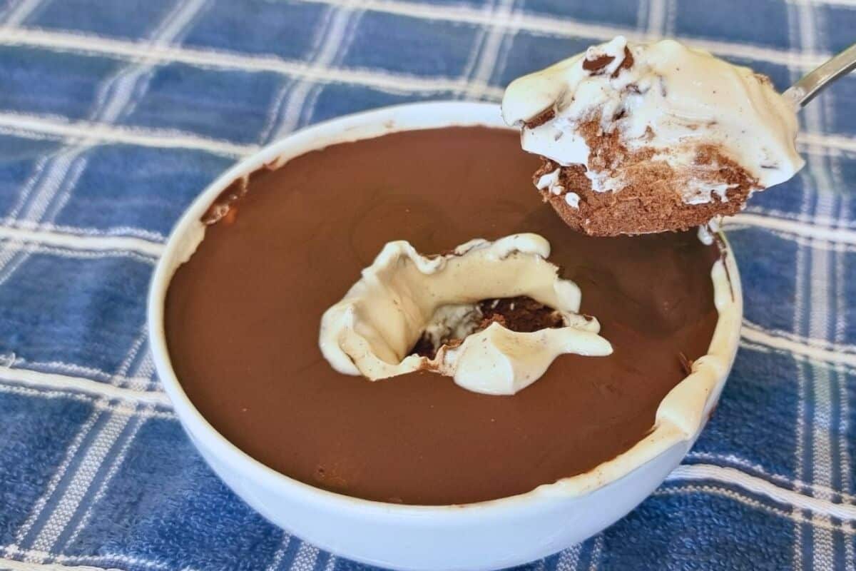 Sobremesa sem açúcar e sem farinha, um doce geladinho, saudável e cremoso no seu domingo 1 Sobremesa sem açúcar