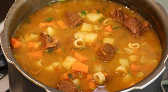 Sopa de carne