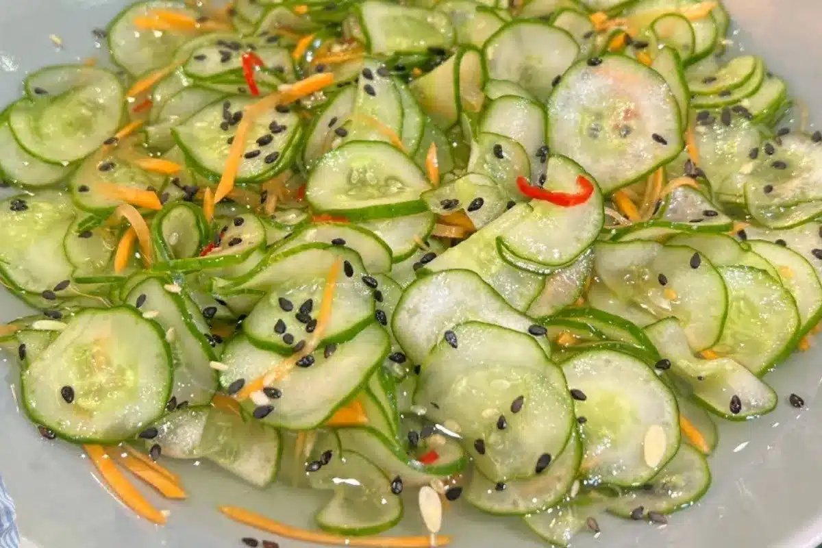 Sunomono super refrescante, simples e levinho, uma receita incrível da culinária japonesa 183 Sunomono