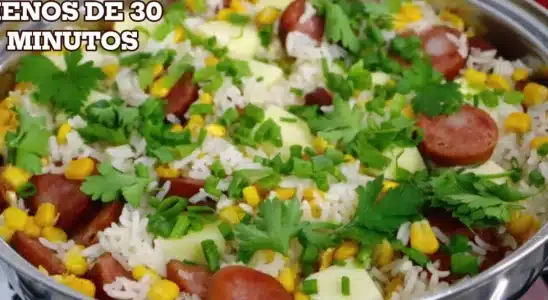 Almoço de 1 panela só muito prático, rápido e delicioso, para você preparar sem sujar a cozinha 2 Almoço de 1 panela só