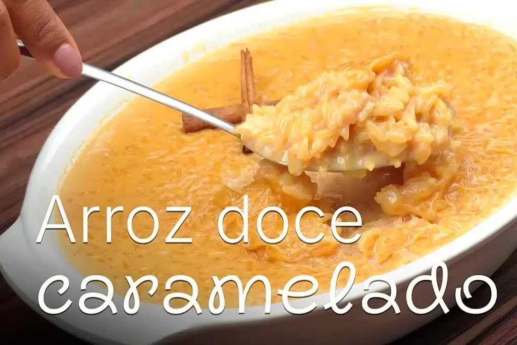Arroz doce caramelizado feito de um jeito diferente, que fica cremoso, gostoso e com uma cor linda 4 Arroz doce caramelizado
