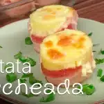 Batata recheada assada no forno com recheio cremoso que dá água na boca, para um jantar caprichado 1 Batata recheada