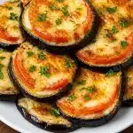 Berinjela assada no forno de forma fácil e rápida, um acompanhamento levinho, temperado e saboroso 2 Berinjela assada
