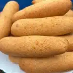 Bolinho de polvilho doce bem fofinho, crocante e sequinho, para você fritar rapidamente e arrasar 2 Bolinho de polvilho doce