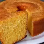 Bolo de flocão sem trigo com um segredo especial para ficar úmido, fofinho e saboroso 2 Bolo de flocão sem trigo