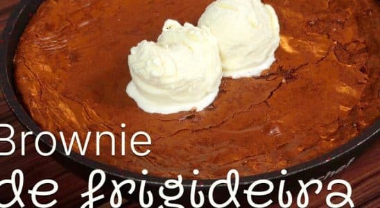 Brownie de frigideira