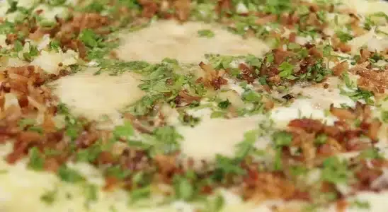 Carne com molho de batata e bacon encorpada, macia e muito suculenta, para você arrasar 4 Carne com molho de batata