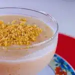 Canjica cremosa muito bem temperada e com gostinho caipira tradicional, uma delícia 1 Canjica cremosa
