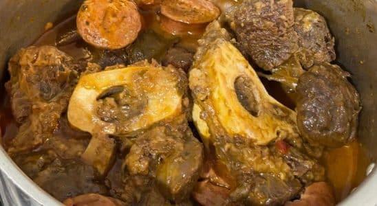 Carne de panela de pressão