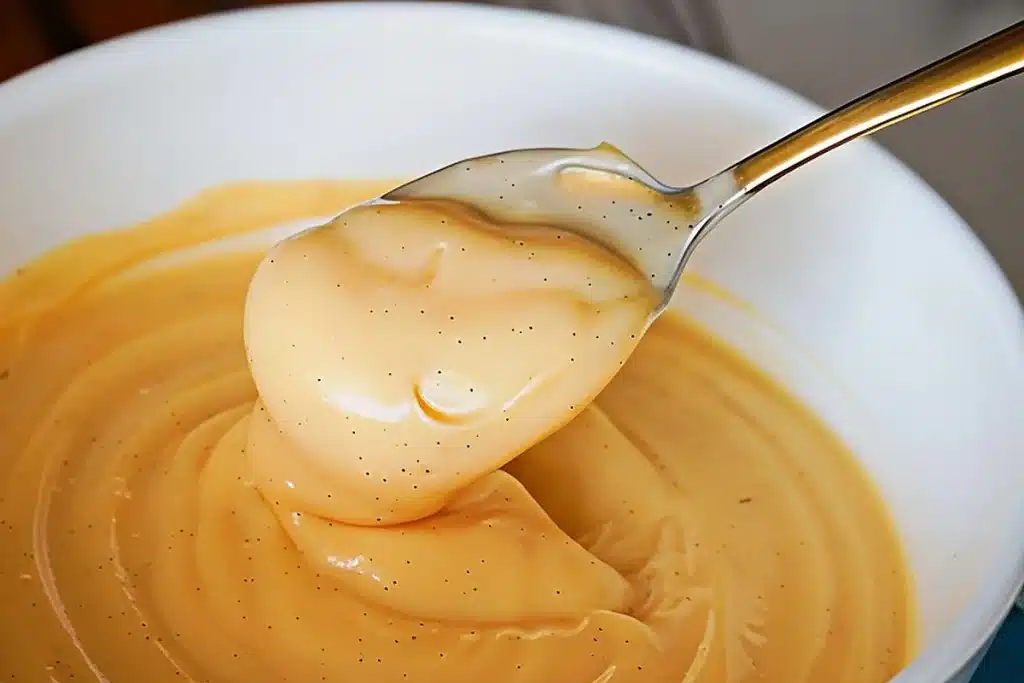 Creme de confeiteiro aveludado, saboroso, fácil e rápido, para rechear bolos, tortas e sonhos 4 Creme de confeiteiro