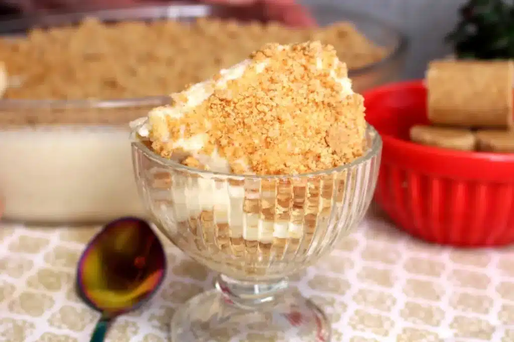 Creme de paçoca estilo areia movediça fácil de fazer, uma gostosura cremosa que todos amam 4 Creme de paçoca