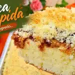 Cuca caseira maravilhosa com farofa super crocante e soltinha, um bolo tradicional perfeito 3 Cuca caseira