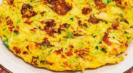 Fritada de repolho