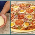 Massa de pizza caseira