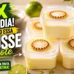 Mousse de limão super cremoso, refrescante e fácil, para saborear com a família ou vender 1 Mousse de limão