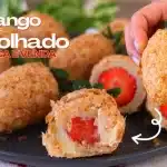 Morango folhado combinando crocância e cremosidade em cada mordida, uma gostosura 1 Morango folhado