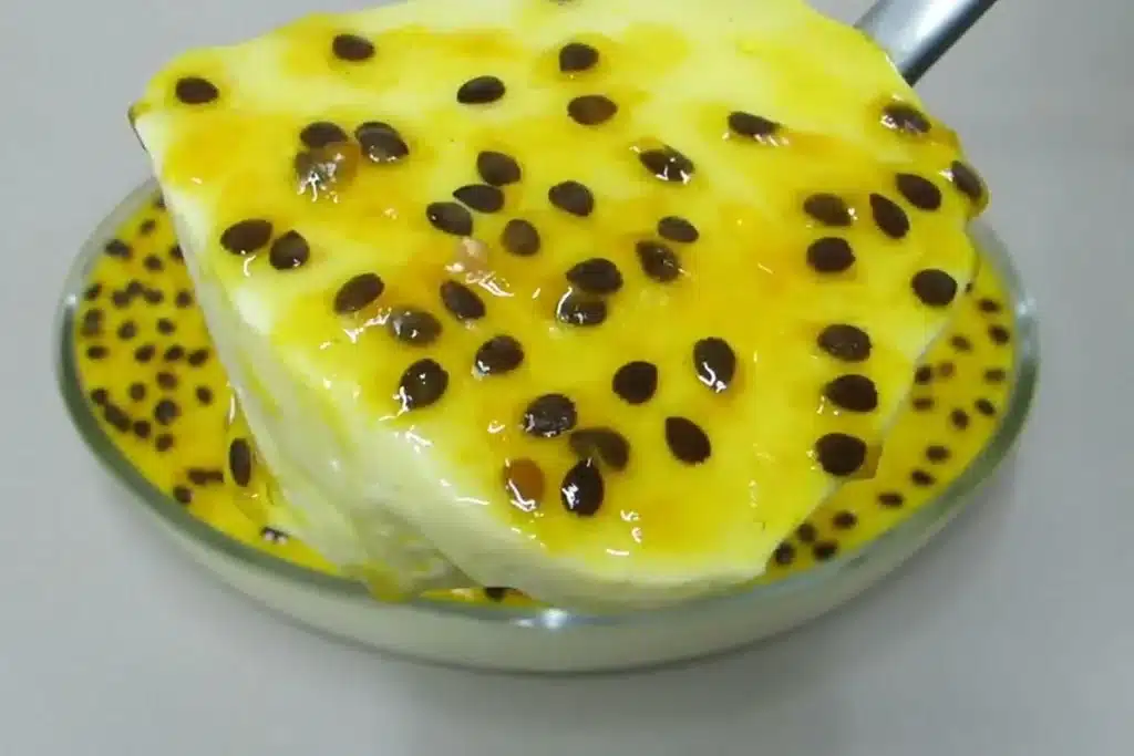 Mousse de maracujá cremoso super rápido e fácil, um doce delicioso e refrescante em minutos 4 Mousse de maracujá cremoso